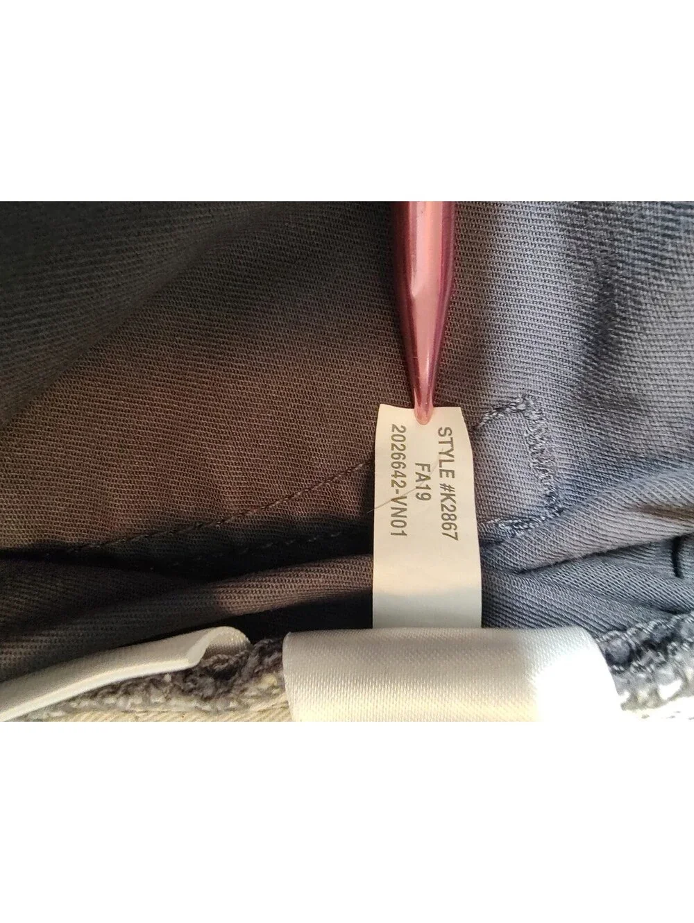 J.Crew 770 Straight Fit Gray Pants 36X34